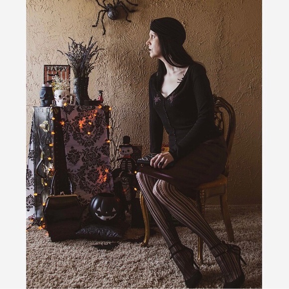 Charlotte Olympia Black Suede Aranea Spider Web d'Orsay Pump Heels Shoes - Picture 4 of 15